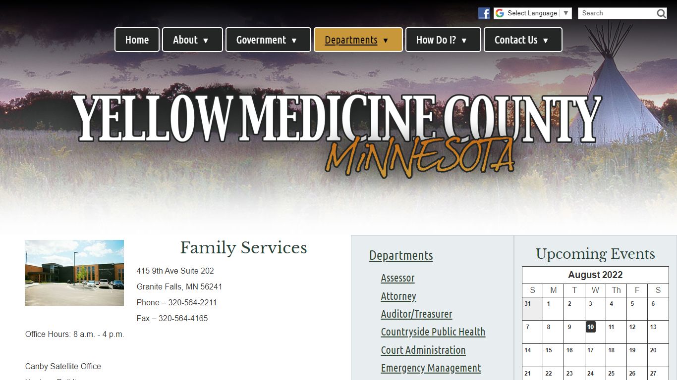 Family Services - Yellow Medicine County, MN